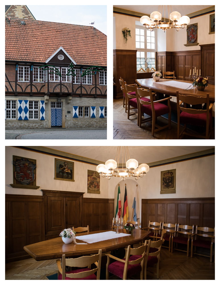 Historisches Rathaus Horstmar Kleider Saal