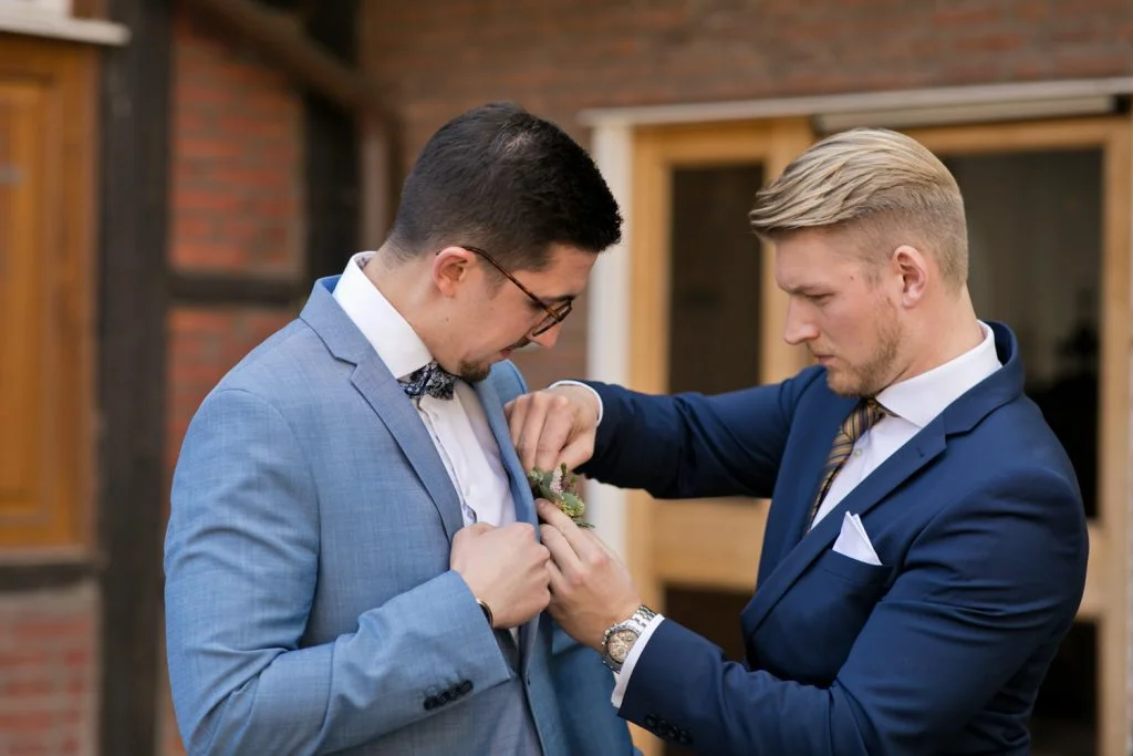 Hochzeit in Münster Bräutigam