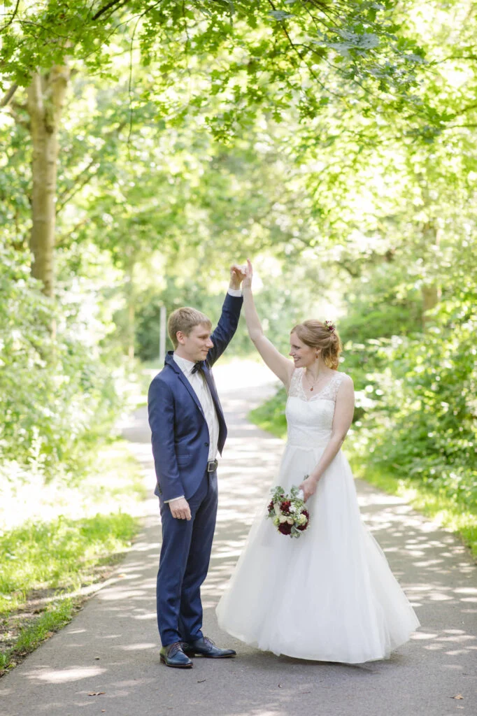 Hochzeitsfotografin Münster Wienburgpark