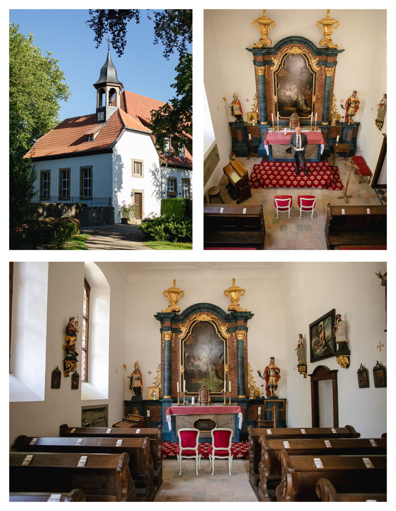 Hochzeit Kirche Schlosskapelle Harkotten